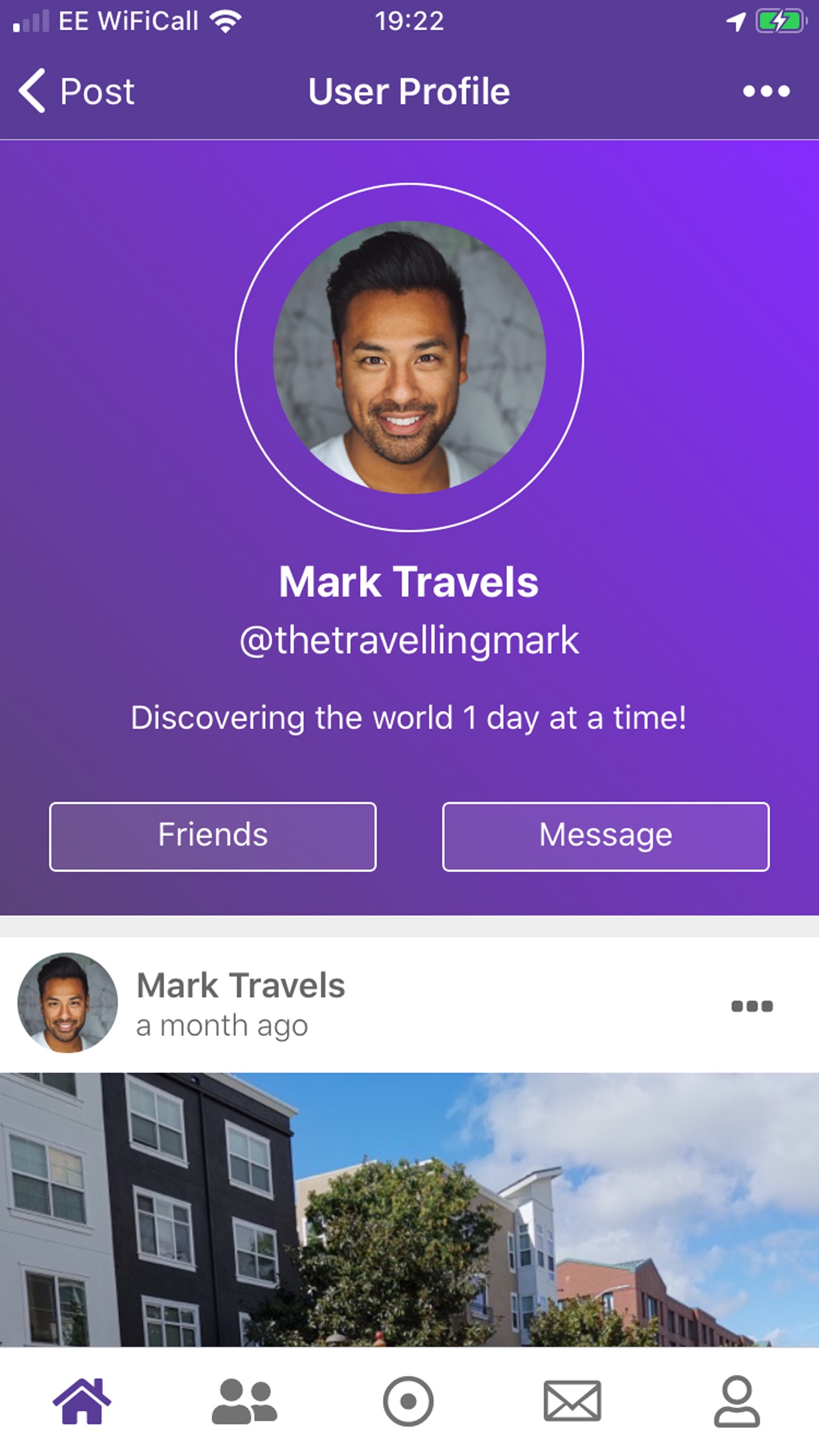 Mubble Example Screen