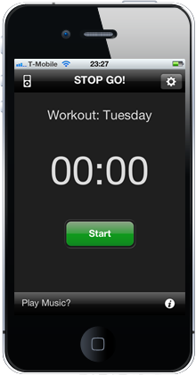 Stop Go App On iPhone